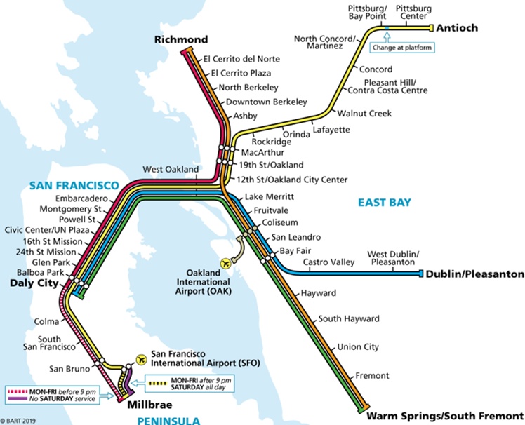 BART Map