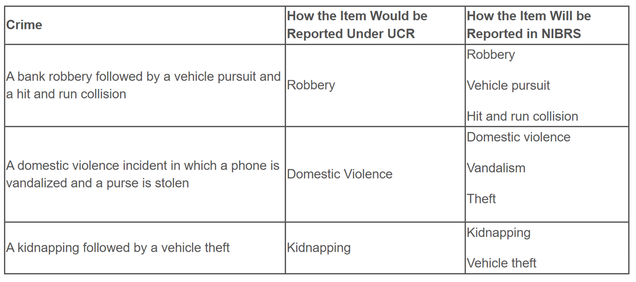 NIBRS Examples 2